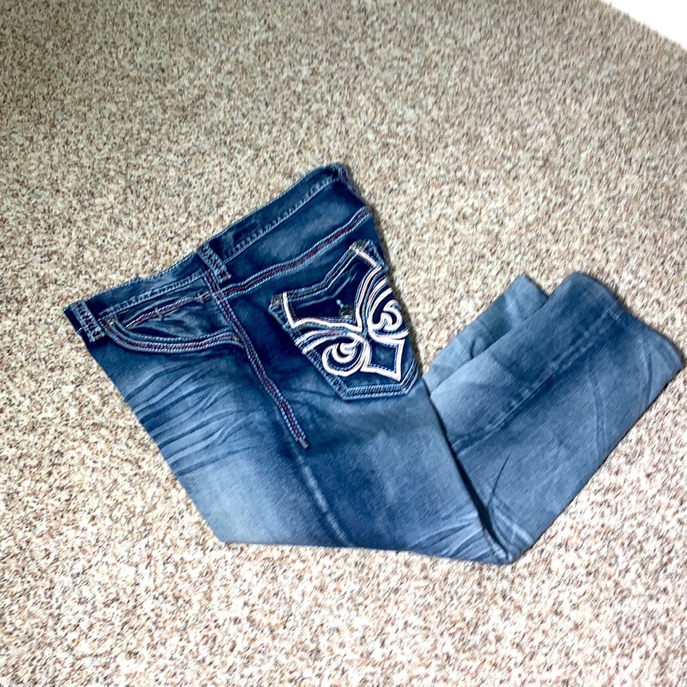 Affliction Jeans Blake in Light Blue 36x26